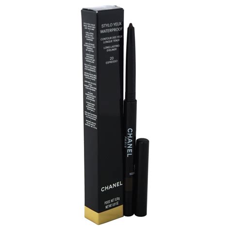 chanel stylo yeux waterproof espresso|chanel waterproof eyeliner khaki metal.